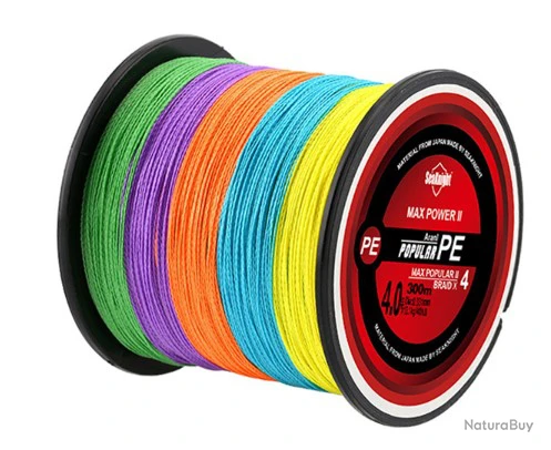 Tresse TriPoseidon 300 M Multicolore ! + LIVRAISON OFFERTE 3 Tresse TriPoseidon 300 M Multicolore ! + LIVRAISON OFFERTE
