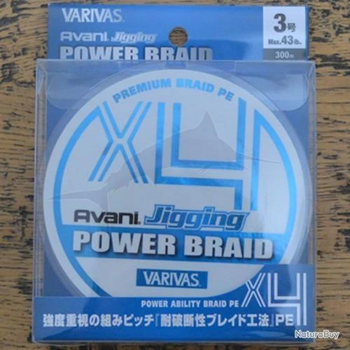 Varivas Avani Jigging Power Braid PE X4 43lb 3 Varivas Avani Jigging Power Braid PE X4 43lb