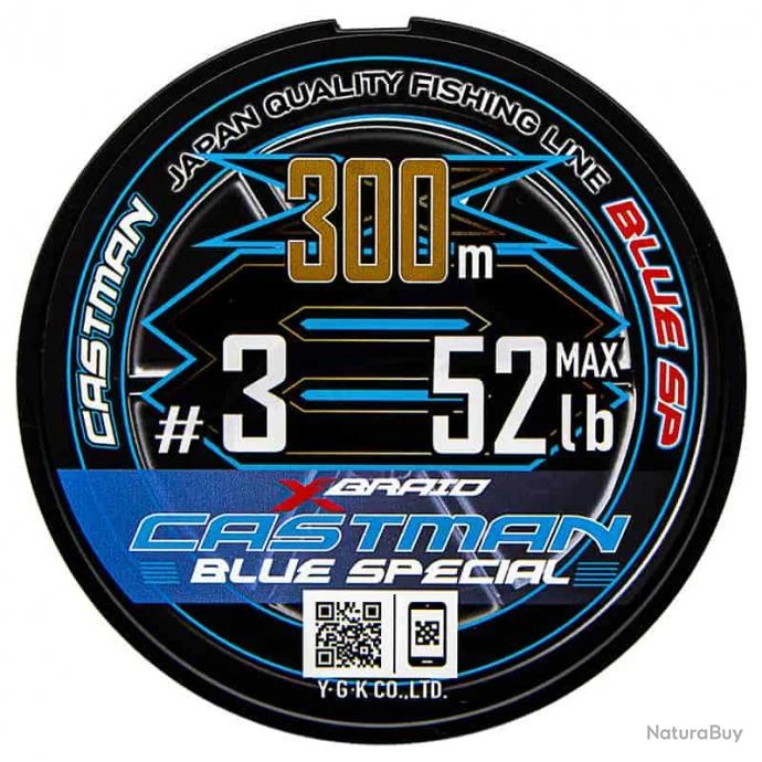 YGK Castman Blue Special X8 52lb 3 YGK Castman Blue Special X8 52lb