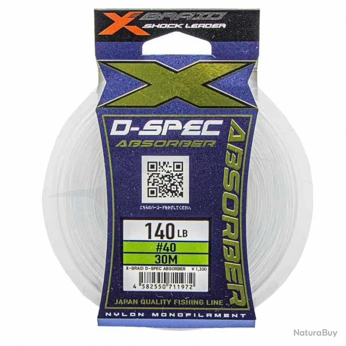YGK X-Braid D-Spec Absorber 140lb 3 YGK X-Braid D-Spec Absorber 140lb