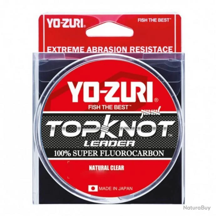 Yo-Zuri Fluorocarbon TopKnot Leader 60lb 3 Yo-Zuri Fluorocarbon TopKnot Leader 60lb