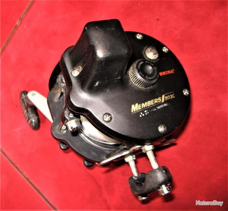 Moulinet De Peche MEMBERS 903 C Avec 300m De Fil 55/ém 3 Moulinet De Peche MEMBERS 903 C Avec 300m De Fil 55/ém