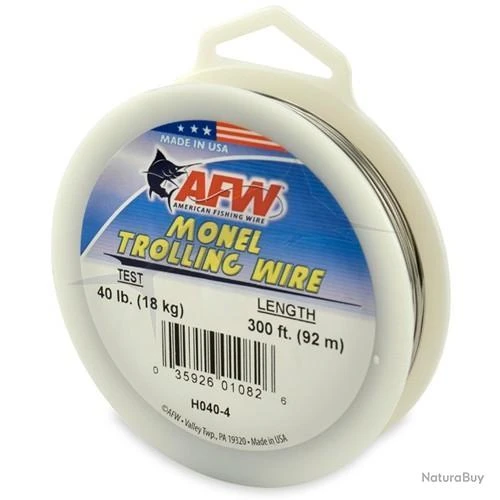 AFW Monel Trolling Wire 40lb 92m 3 AFW Monel Trolling Wire 40lb 92m