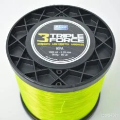 Asso Nylon Triple Force Jaune 80lb 1000m -Daiwaori Magasin 00002 Asso Nylon Triple Force Jaune 80lb 1000m