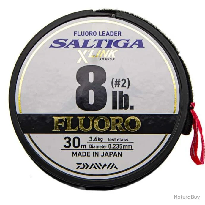 Daiwa Saltiga X Link Fluorocarbon Leader 8lb 3 Daiwa Saltiga X Link Fluorocarbon Leader 8lb
