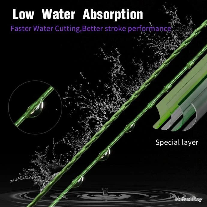 Fil De Peche Multifilament PE 8 Brins 300m, Couleur: Au Choix, Modele: 0.235mm 16.3kg 4 Fil De Peche Multifilament PE 8 Brins 300m, Couleur: Au Choix, Modele: 0.235mm 16.3kg – Image 2