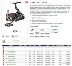 Fuego LT 2020 6000 H Moulinet Spinning Daiwa 5 Fuego LT 2020 6000 H Moulinet Spinning Daiwa -Daiwaori Magasin 00002 Fuego LT 2020 6000 H Moulinet spinning Daiwa