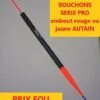 LOT 5 FLOTTEURS BOUCHONS SERIE PRO Embout Rouge Ou Jaune AUTAIN 0.80 GR L 14 CMS LOT 14 -Daiwaori Magasin 00002 LOT 5 FLOTTEURS BOUCHONS SERIE PRO embout rouge ou jaune AUTAIN 0.80 GR L 14 CMS LOT 14