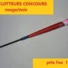 LOT 5 FLOTTEURS CONCOURS Rouge/noir Embout Rouge Ou Jaune Fluo AUTAIN 0.40 G L 13 Lot 21 -Daiwaori Magasin 00002 LOT 5 FLOTTEURS CONCOURS rouge noir embout rouge ou jaune fluo AUTAIN 0.40 g L 13 lot 21