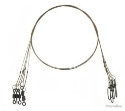 Halco SINGLE STRAND WIRE TRACE - 50 CM - 58 LB -Daiwaori Magasin 00002 SINGLE STRAND WIRE TRACE 50 CM 58 LB