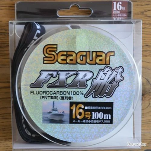 Seaguar Fluorocarbon FXR 100m #16 3 Seaguar Fluorocarbon FXR 100m #16