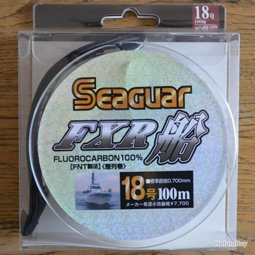 Seaguar Fluorocarbon FXR 100m #18 3 Seaguar Fluorocarbon FXR 100m #18