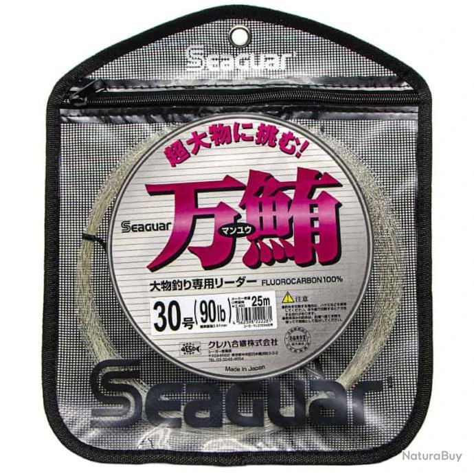 Seaguar Manyu Fluorocarbon 90lb 25m 3 Seaguar Manyu Fluorocarbon 90lb 25m