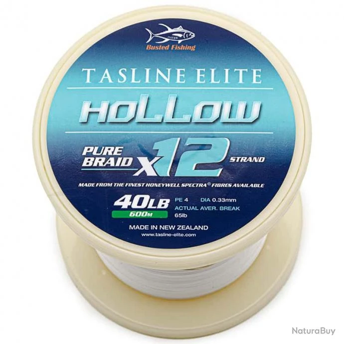 Tasline Elite Hollow 40lb 600m 3 Tasline Elite Hollow 40lb 600m