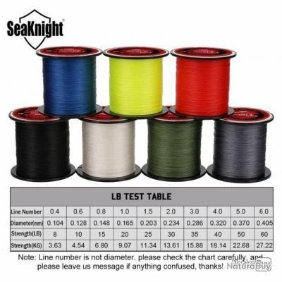 Tri-poseidon 300M Seaknight (DE 3.5KG A 27 KG AU CHOIX) BLANC - LIVRAISON GRATUITE !! 4 Tri-poseidon 300M Seaknight (DE 3.5KG A 27 KG AU CHOIX) BLANC - LIVRAISON GRATUITE !! – Image 2