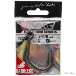 VMC 7268B Techset Inline Barbless 10/0
