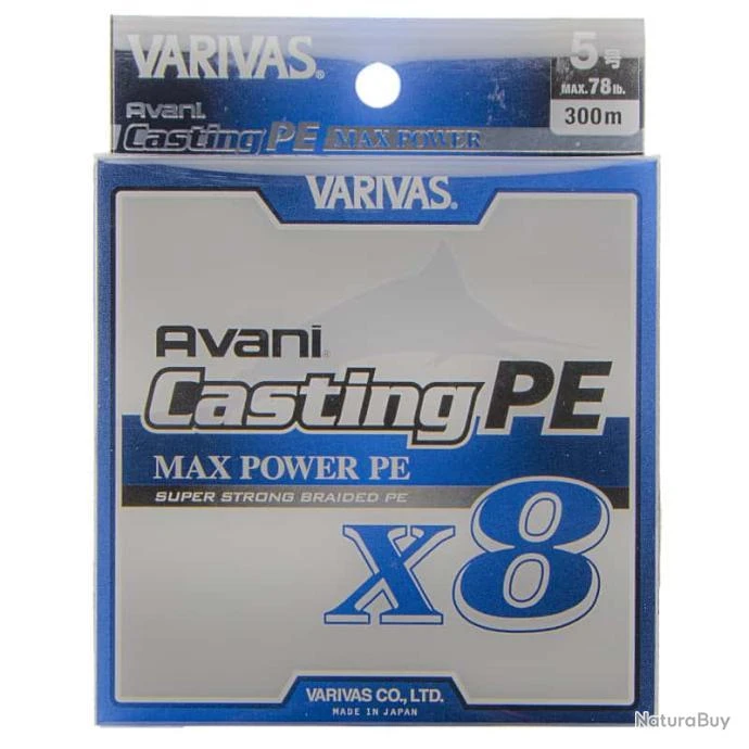 Varivas Avani Casting PE Max Power 300m 78lb 3 Varivas Avani Casting PE Max Power 300m 78lb
