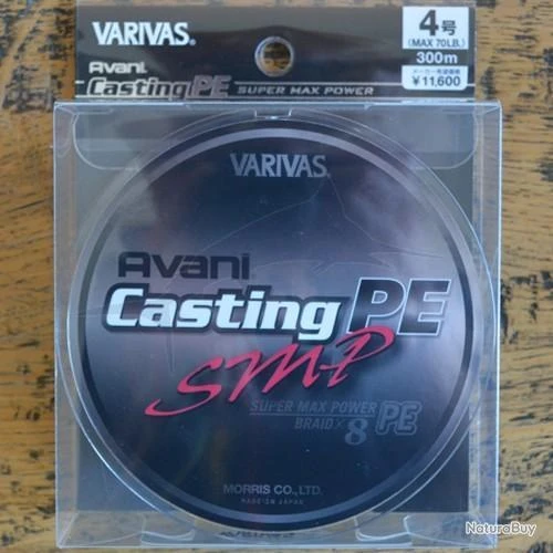 Varivas Avani Casting PE SMP 300m 70lb 3 Varivas Avani Casting PE SMP 300m 70lb