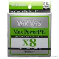 Varivas Max Power PE X8 Lime Green 14,5lb 150m