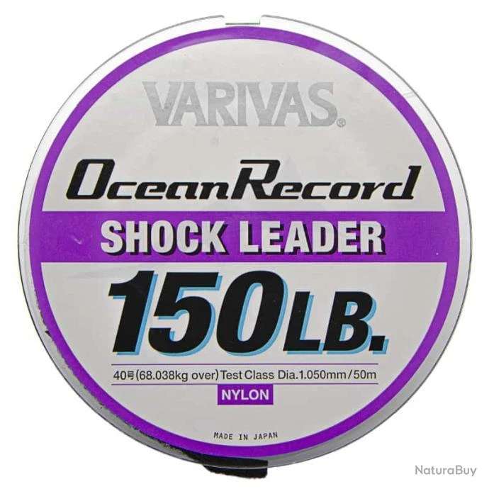 Varivas Ocean Record Shock Leader 150lb 3 Varivas Ocean Record Shock Leader 150lb