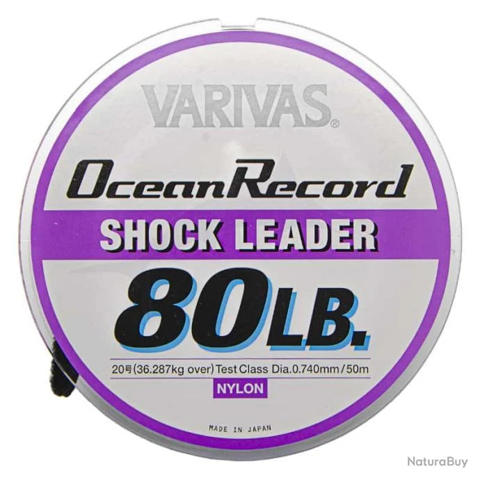Varivas Ocean Record Shock Leader 80lb 3 Varivas Ocean Record Shock Leader 80lb