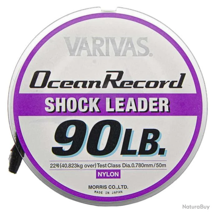 Varivas Ocean Record Shock Leader 90lb 3 Varivas Ocean Record Shock Leader 90lb