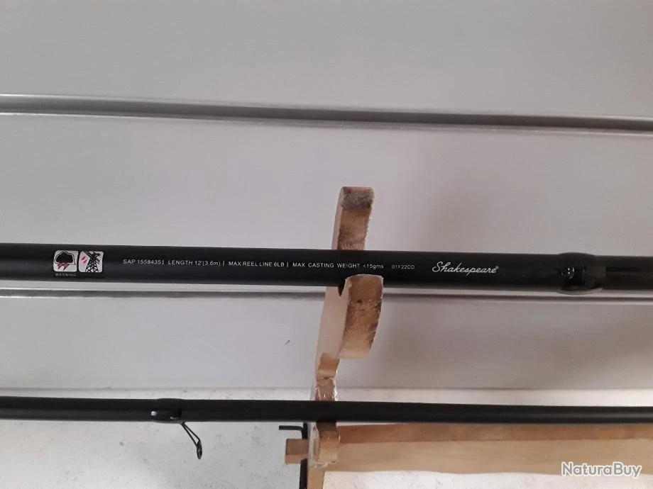 9361 CANNE ÀNGLAISE SUPERTEAM SC-1 SHAKESPEARE 3,6M NEUF 5 9361 CANNE ÀNGLAISE SUPERTEAM SC-1 SHAKESPEARE 3,6M NEUF – Image 3