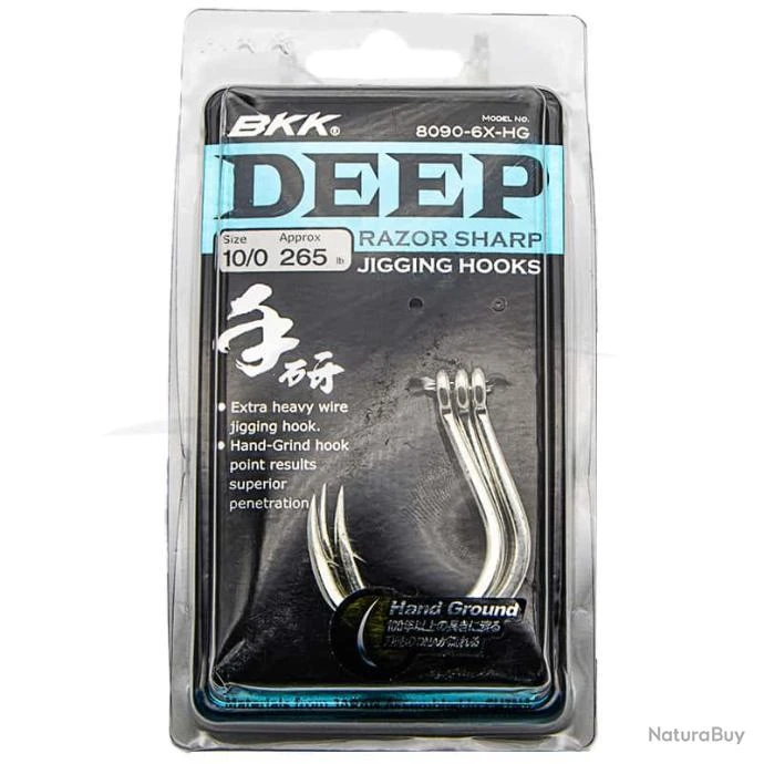 BKK Deep Razor Sharp (8090-6X-HG) 10/0 3 BKK Deep Razor Sharp (8090-6X-HG) 10/0