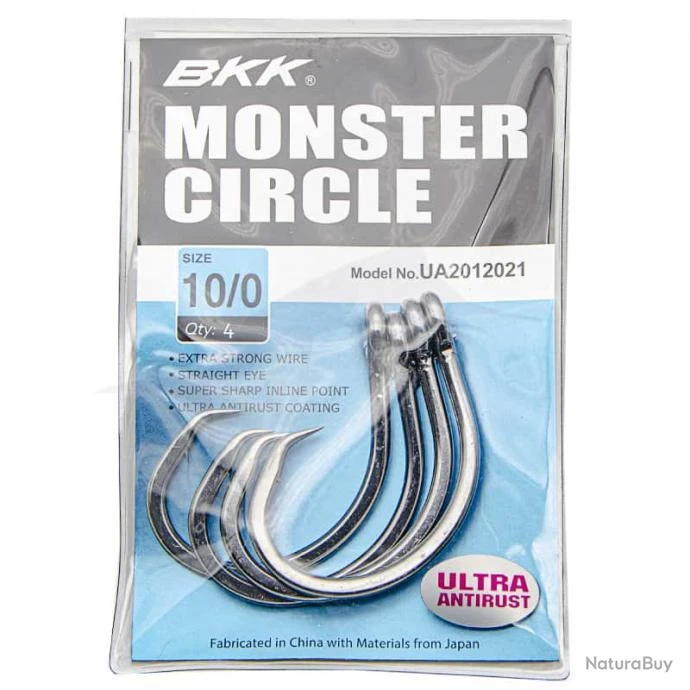 BKK Monster Circle UA 10/0 3 BKK Monster Circle UA 10/0
