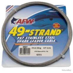 Cable Acier AFW 9m (90, 175, 275 Ou 600 Lbs) 275lb