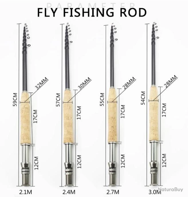 Canne à Mouche Télescopique 3.00m .......Livraison Offerte 5 Canne à Mouche Télescopique 3.00m .......Livraison Offerte – Image 3