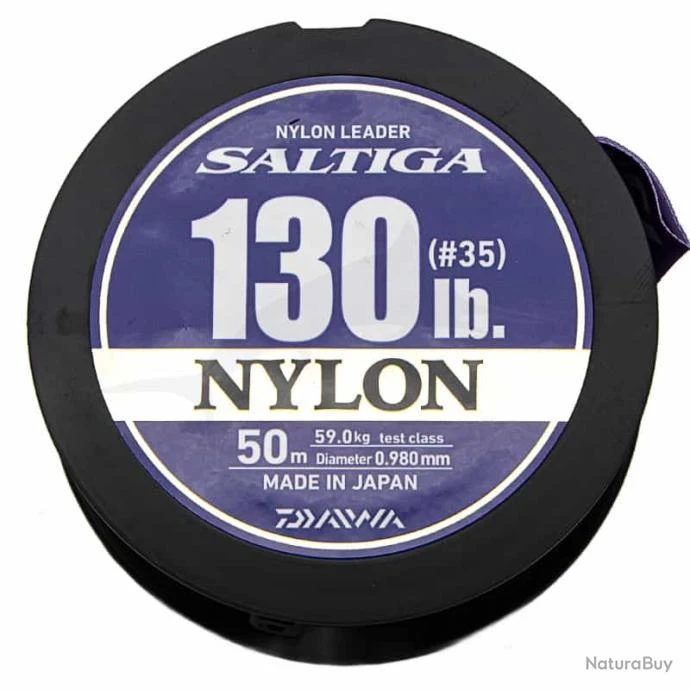 Daiwa Saltiga Nylon Leader 130lb 3 Daiwa Saltiga Nylon Leader 130lb