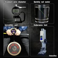 Fil De Peche Multifilament PE 8 Brins 300m, Couleur: Au Choix, Modele: 0.425mm 36.2kg -Daiwaori Magasin 00003 Fil de Peche Multifilament PE 8 brins 300m Couleur Au Choix Modele 0.425mm 36.2kg