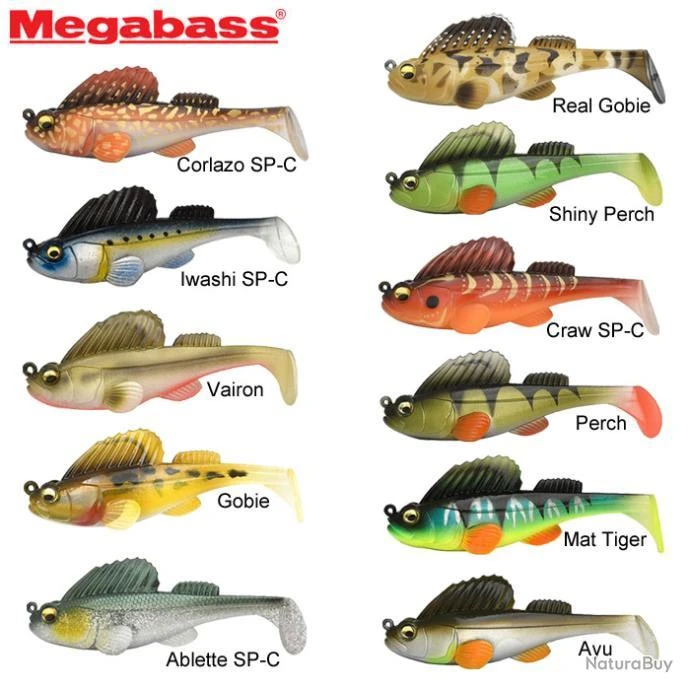 Leurre Dark Sleeper Megabass 3 - 1/2 - 7,7cm Corlazo SP-C 5 Leurre Dark Sleeper Megabass 3 - 1/2 - 7,7cm Corlazo SP-C – Image 3