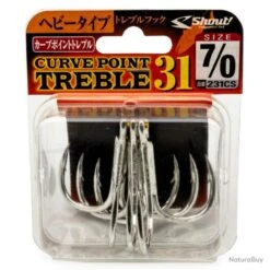 Shout Curve Point Treble 31 7/0