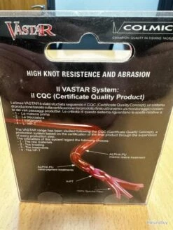 Tresse Colmic Vastar Rouge 0,10mm -Daiwaori Magasin 00003 Tresse Colmic Vastar rouge 0 10mm