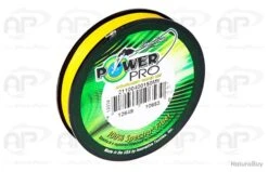 Tresse Power Pro Jaune 0,23mm 275m 15kg