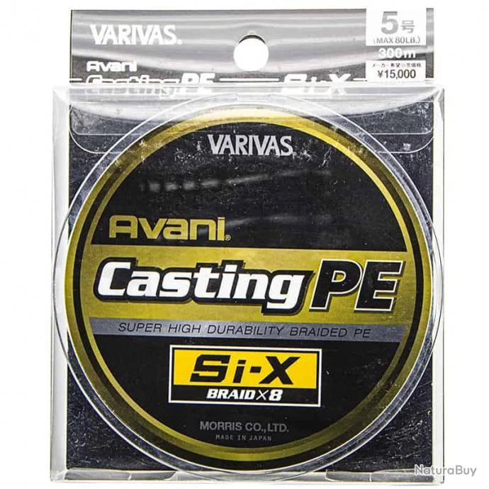 Varivas Avani Casting PE SI-X 80lb 300m 3 Varivas Avani Casting PE SI-X 80lb 300m
