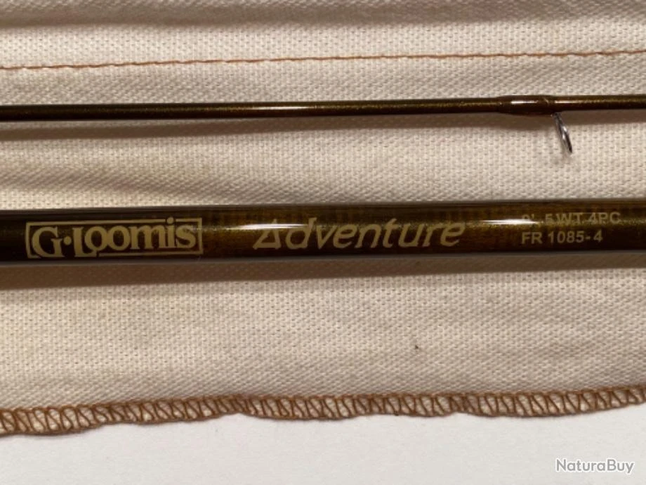 Canne à Mouche G.LOOMIS ADVENTURE 9' 5WT 4PC / FR 1085-4 / AS NEW - Comme Neuve 6 Canne à Mouche G.LOOMIS ADVENTURE 9' 5WT 4PC / FR 1085-4 / AS NEW - Comme Neuve – Image 4