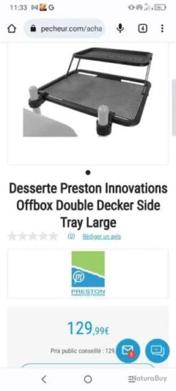 Deux Station De Pêche, Complet Avec Tout Les équipements,marque Preston Et Rive Le Tout Me 2000 -Daiwaori Magasin 00004 Deux Station de peche complet avec tout les equipements marque Preston et rive le tout me 2000