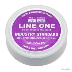 Jerry Brown Solid Braid (600YDS) Bleu 20lb