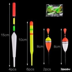 Lot 15 Flotteurs De Pêche Fluorescents Divers Portances LIVRAISON GRATUITE !! -Daiwaori Magasin 00004 Lot 15 flotteurs de peche fluorescents divers portances LIVRAISON GRATUITE