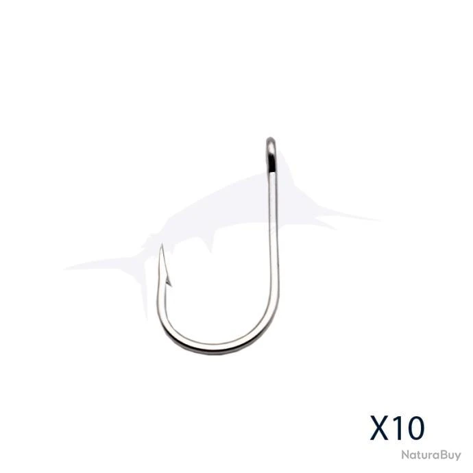 Mustad 7732 SS (x10) 8/0 3 Mustad 7732 SS (x10) 8/0