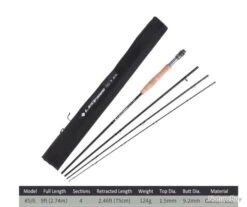 Set Complet Canne à Mouche........livraison OFFERTE -Daiwaori Magasin 00004 Set complet canne a mouche.livraison OFFERTE