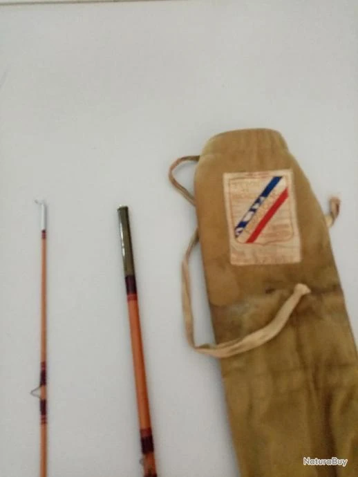 Canne à Mouche En Bambou Refendu Pezon Et Michel 7 Canne à Mouche En Bambou Refendu Pezon Et Michel – Image 5