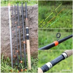 Canne à Pêche Spinning Ultra-légère En Carbone, 6 Sections, 3m 15 Canne à Pêche Spinning Ultra-légère En Carbone, 6 Sections, 3m -Daiwaori Magasin 00005 Canne a peche Spinning ultra legere en carbone 6 sections 3m