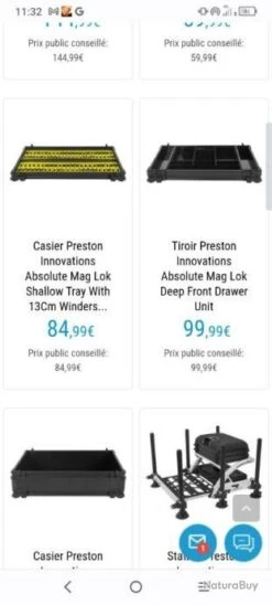 Deux Station De Pêche, Complet Avec Tout Les équipements,marque Preston Et Rive Le Tout Me 2000 -Daiwaori Magasin 00005 Deux Station de peche complet avec tout les equipements marque Preston et rive le tout me 2000