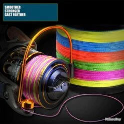 Fil De Peche Multifilament PE 4 Brins 300m, Couleur: Au Choix, Modele: 0.18mm 9.1kg -Daiwaori Magasin 00005 Fil de Peche Multifilament PE 4 brins 300m Couleur Au Choix Modele 0.18mm 9.1kg