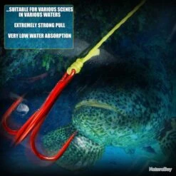 Fil De Peche Multifilament PE 4 Brins 300m, Couleur: Au Choix, Modele: 0.3mm 18.2kg -Daiwaori Magasin 00005 Fil de Peche Multifilament PE 4 brins 300m Couleur Au Choix Modele 0.3mm 18.2kg