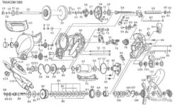 Moulinet Tanacom 1000 E Electrique Daiwa -Daiwaori Magasin 00005 Moulinet Tanacom 1000 E Electrique Daiwa